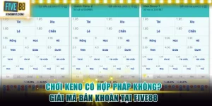Chơi keno có hợp pháp không