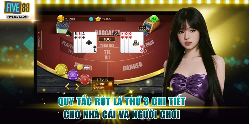 Quy tắc rút lá thứ 3 chi tiết cho Nhà Cái và Người Chơi